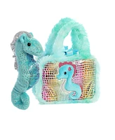 Aurora Small Seahorse Fancy Pals Fashionable Plush Toy Multicolor 7"