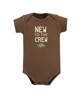 Hudson Baby Boys Cotton Bodysuits