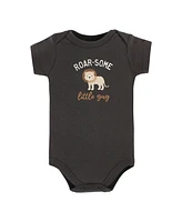 Hudson Baby Boys Cotton Bodysuits