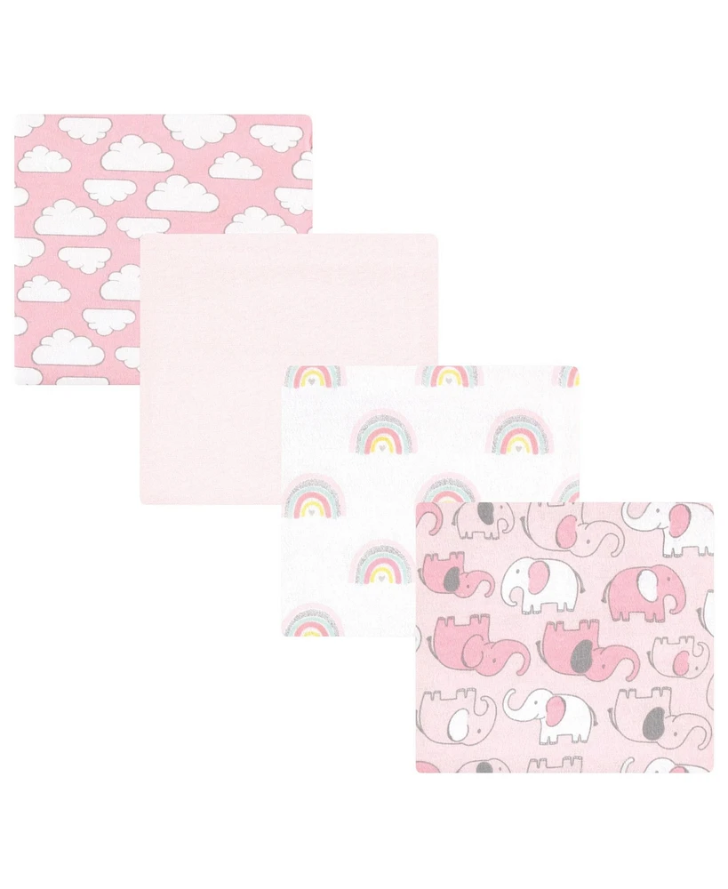 Hudson Baby Infant Cotton Flannel Receiving