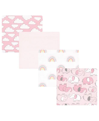 Hudson Baby Infant Cotton Flannel Receiving