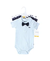 Hudson Baby Boys Cotton Bodysuits