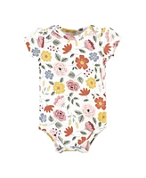 Hudson Baby Girls Cotton Bodysuits