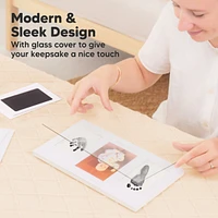 Inkless Baby Hand And Footprint Kit Frame, Mess Free Picture Frame for Newborn