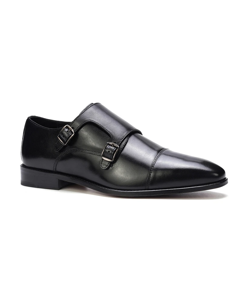 Anthony Veer Men's Delano Ii Double Monk Strap Dress Shoes