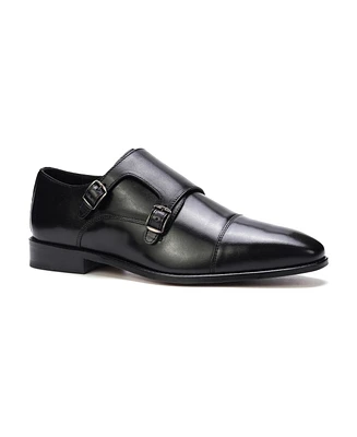 Anthony Veer Men's Delano Ii Double Monk Strap Dress Shoes