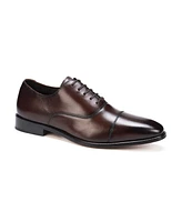 Anthony Veer Men's Bill Cap Toe Oxford Leather Dress Shoes