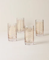 Lenox Tuscany Classics Gold Dust Highballs, Set Of 4