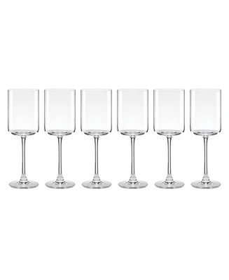 Lenox Tuscany Classics Straight White Wine Glasses, Set Of 6