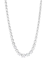 Grown With Love Lab Grown Diamond Graduated 16" Collar Necklace (7 ct. t.w.) in 14k White Gold