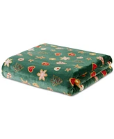 Premier Comfort Cozy Plush Printed Throw, 50" x 70", Exclusively at Macy's