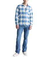 Men's Sinclair Long Sleeve Plaid Flannel Button-Front Shirt