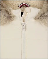 Tommy Hilfiger Big Girls Patch Pocket Anorak Puffer