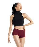 Capezio Women's Team Basics Mock Neck Top