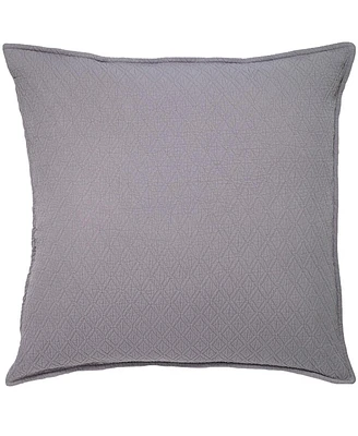 Ihi Home Indi Matelasse, Euro Sham, White