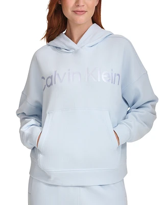 Calvin Klein Performance Women's Fleece Logo Hoodie