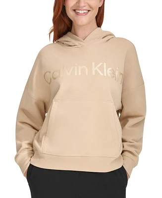 Calvin Klein Performance Women's Fleece Logo Hoodie