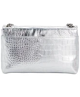 I.n.c. International Concepts Mini Ajae Metallic Croc Shoulder Bag, Created for Macy's