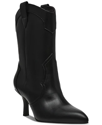 Dv Dolce Vita Women's Penrose Western Kitten-Heel Booties