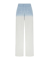 Nocturne Women's High Waist Ombre Jeans - Multi