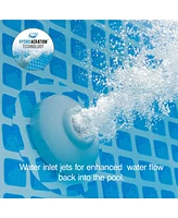 Intex 2,150 Gph 16" Krystal Clear Saltwater System and Sand Filter Pump