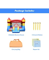 Slickblue Inflatable Bounce House Castle Jumper Without Blower