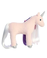 Aurora Medium Mane Event Starlight Unicorn Breyer Exquisite Plush Toy Pink 12"