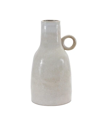 Slickblue Ceramic Jug Vase 11.25"h