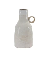 Slickblue Ceramic Jug Vase 11.25"h