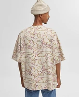 Mode of One Men's Oversized-Fit Graphic T-Shirt, Created for Macy's