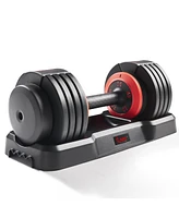 Sunny Health & Fitness No. 014 33 lb Chrome Dumbbell Set w/ Carry Case