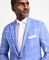 Tallia Men's Slim-Fit Printed Notch-Lapel Sport Coat