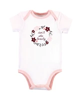 Hudson Baby Baby Girls Cotton Bodysuits