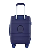 French Connection Saint Martin 4 Piece Hardside Luggage Set 4in1 Cup/Usb/Usb-c/Phone Holder