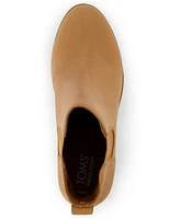 Toms Women's Evelyn Chelsea Pull-On Block Heel Booties