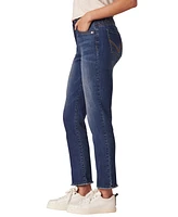 Democracy Women's "Ab" Solution Slim Straight Leg Jean