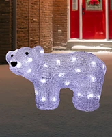 Northlight Commercial Grade Acrylic Polar Bear - 13.5-Inch