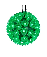 Northlight Led Starlight Sphere - 6-Inch - Green Lights