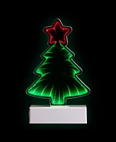 Northlight Led 3D Christmas Tree Tunnel Light - 8-Inch