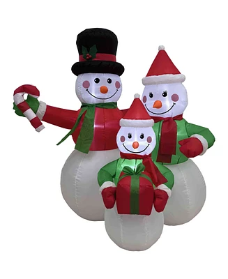 Northlight Inflatable Family of Snowman - 4-Inch