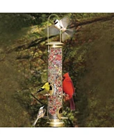 Cole's Terrific Tubular Polycarbonate Wild Bird Feeder, Gold