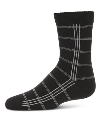 MeMoi Boys Boxed Stripe Crew Socks