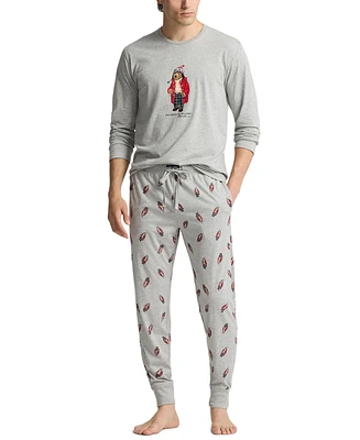 Polo Ralph Lauren Men's 2-Pc. Bear Pajamas Set