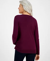 Style & Co Women's V-Neck Sweater, Created for Macy's