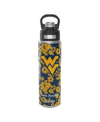 Vera Bradley x Tervis West Virginia Mountaineers 24oz. Wide Mouth Bottle with Deluxe Lid