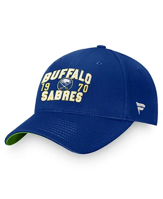 Fanatics Men's Royal Buffalo Sabres True Classic Retro Adjustable Hat