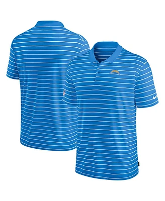 Nike Men's Powder Blue Los Angeles Chargers Sideline Lock Up Victory Performance Polo