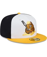 New Era Men's White/Gold Syracuse Mets Theme Night 59FIFTY Fitted Hat