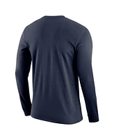 Nike Men's Navy Usa Basketball Core Long Sleeve T-Shirt