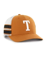 '47 Brand Men's Texas Orange Texas Longhorns Straight Eight Adjustable Trucker Hat